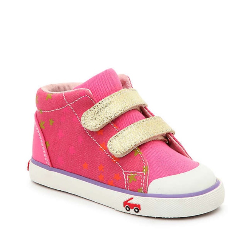 5/$40 Glitter Velcro high tops 2/$20